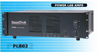 SOUNDTECH PL-802 POWER AMPLIFIER 400 WATTS
